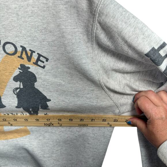 Yellowstone Dutton Ranch Sweatshirt Unisex M Cowboy Western Merch Graphic Top - Picture 5 of 11